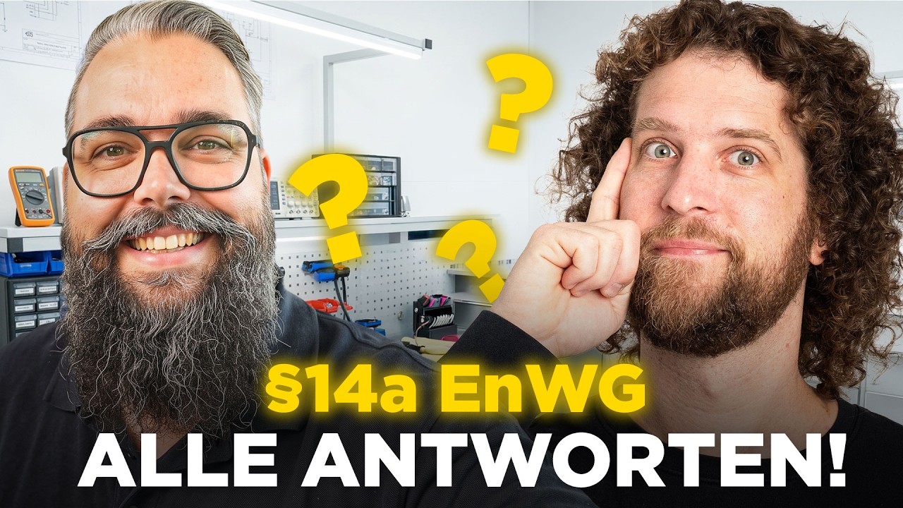 Video §14a EnWG: die häufigsten Fragen mit Elektromeister Tobias Haack