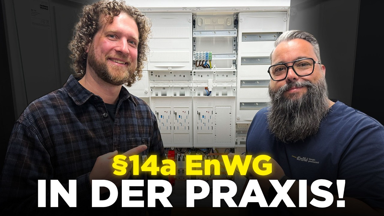 Tobias Haack erklärt §14a EnWG am modernen Zählerschrank