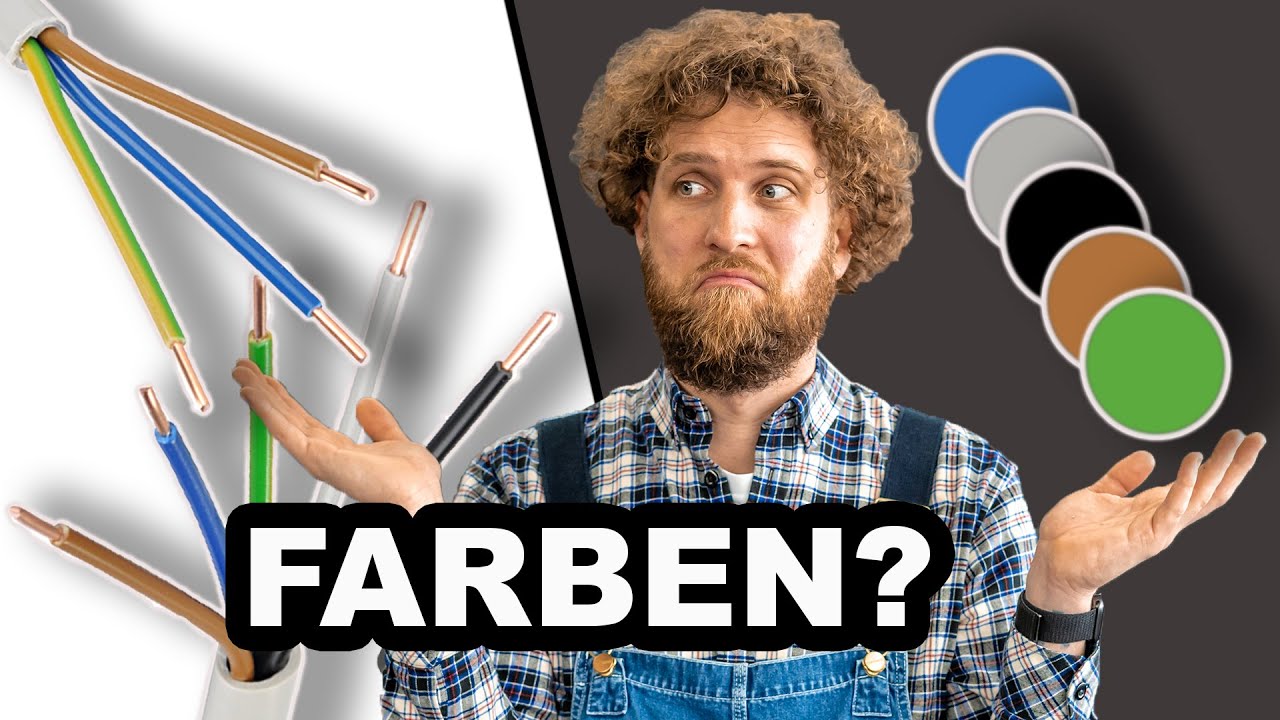 Video Aderfarben einfach erklärt mit Elektromeister Tobias Haack