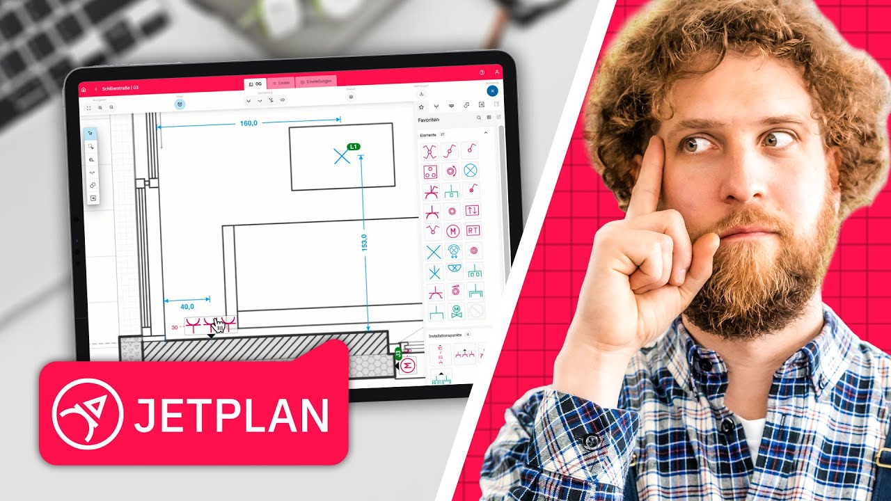 Video Digitale Elektroplanung: Jetplan im Test mit Elektromeister Tobias Haack