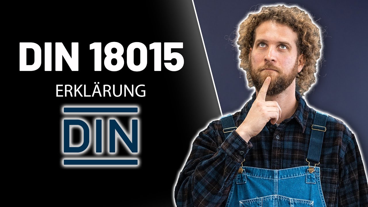 Video DIN 18015 kurz erklärt mit Elektromeister Tobias Haack