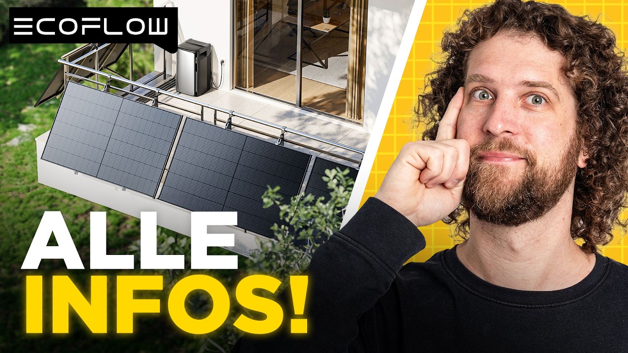 Video EcoFlow STREAM Ultra aufbauen mit Elektromeister Tobias Haack