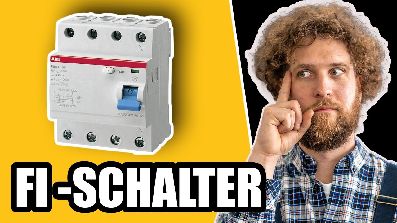 Video FI-Schutzschalter einfach erklärt mit Elektromeister Tobias Haack