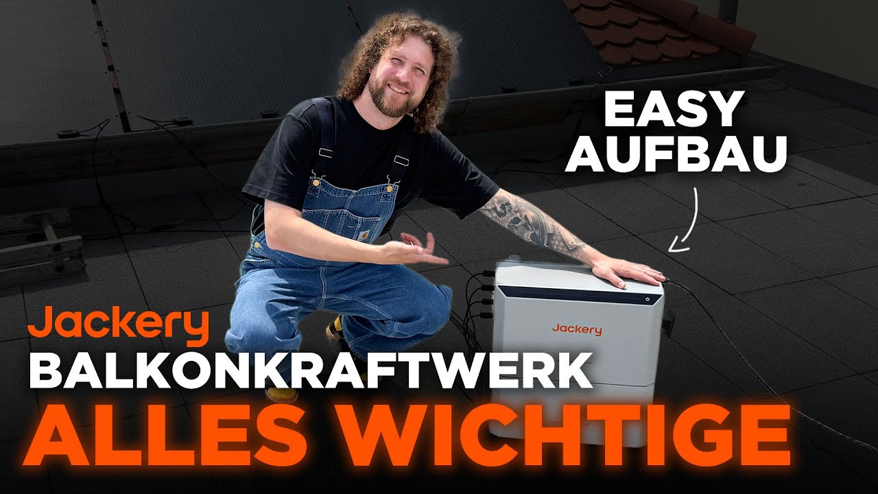 Video Jackery HomePower 2000 Ultra im Test mit Elektromeister Tobias Haack