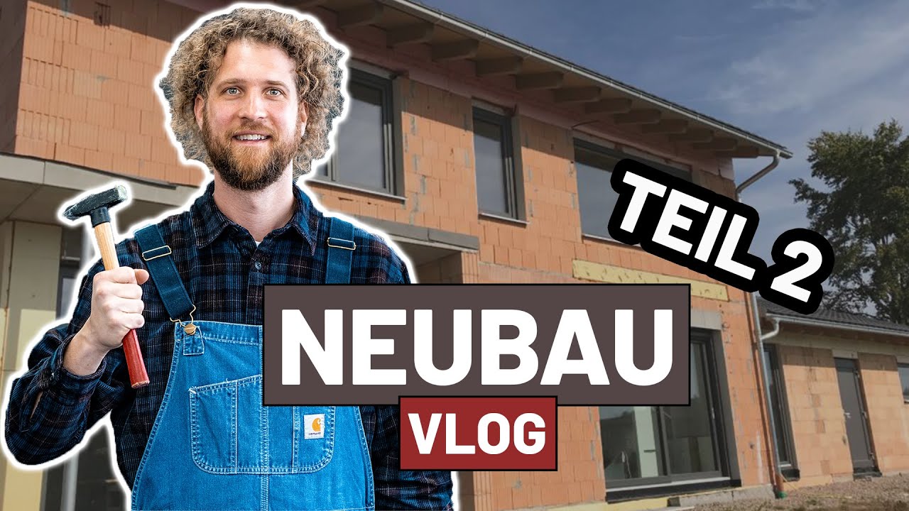 Video Neubau-Vlog Teil 2: Rohinstallation mit Elektromeister Tobias Haack