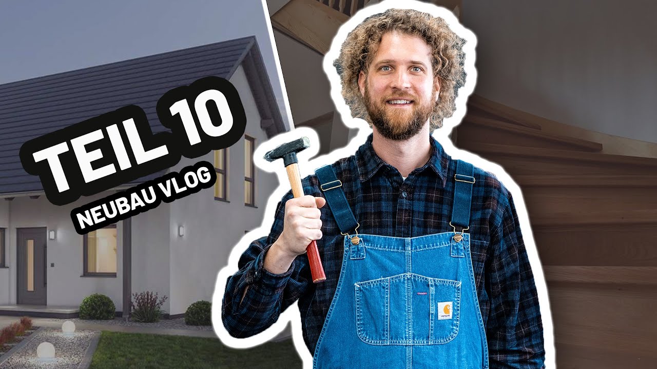 Video Neubau-Vlog Teil 10: Kabel vor der Garage mit Elektromeister Tobias Haack