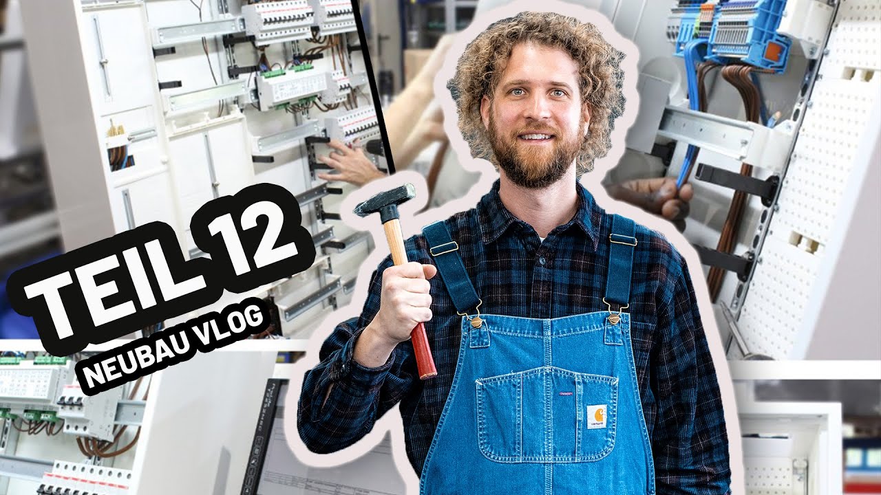 Video Neubau-Vlog Teil 12: Keller und Zählerschrank mit Elektromeister Tobias Haack