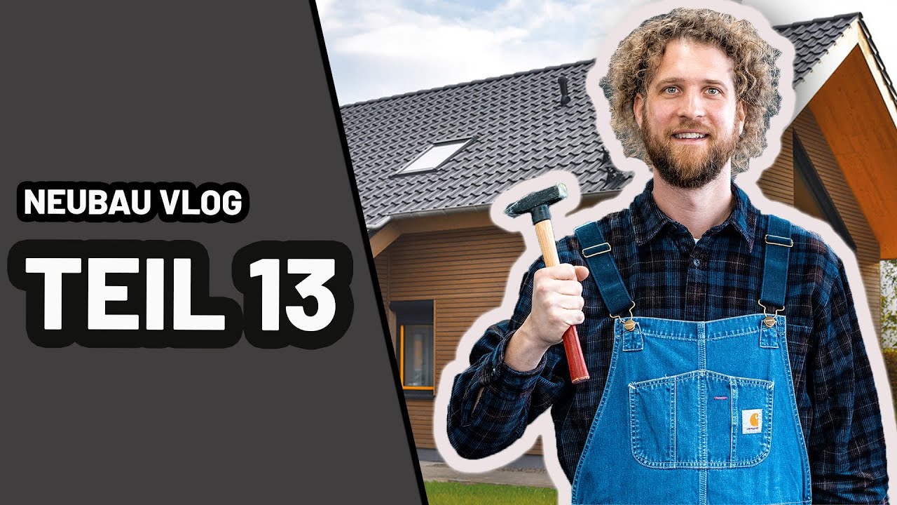 Video Neubau-Vlog Teil 13: Zwischenstand und Jalousien mit Elektromeister Tobias Haack