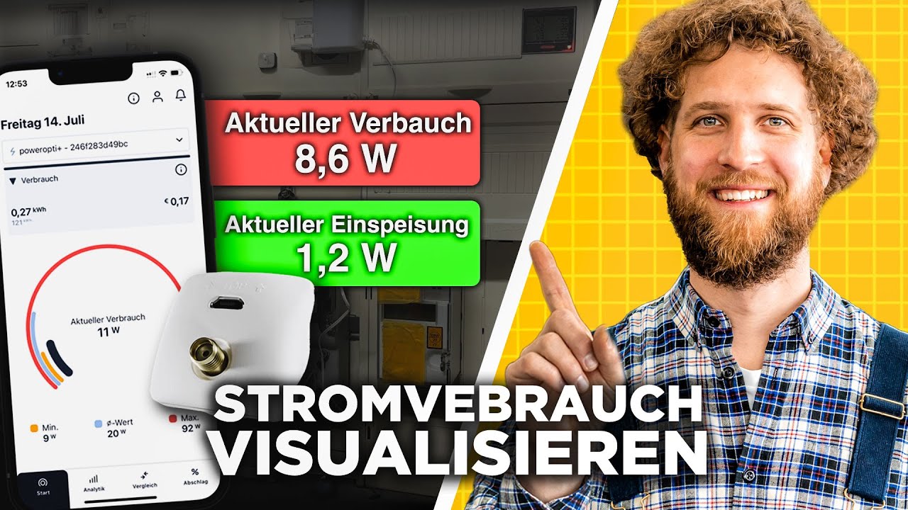 Video Stromverbrauch sichtbar machen mit Powerfox mit Elektromeister Tobias Haack